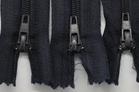 10 pcs Dark Blue Zippers, 18-60cm, (7-23inc) zipper, pants zipper, zipper for pants, zipper, bag zipper, zippers, wallet zipper,