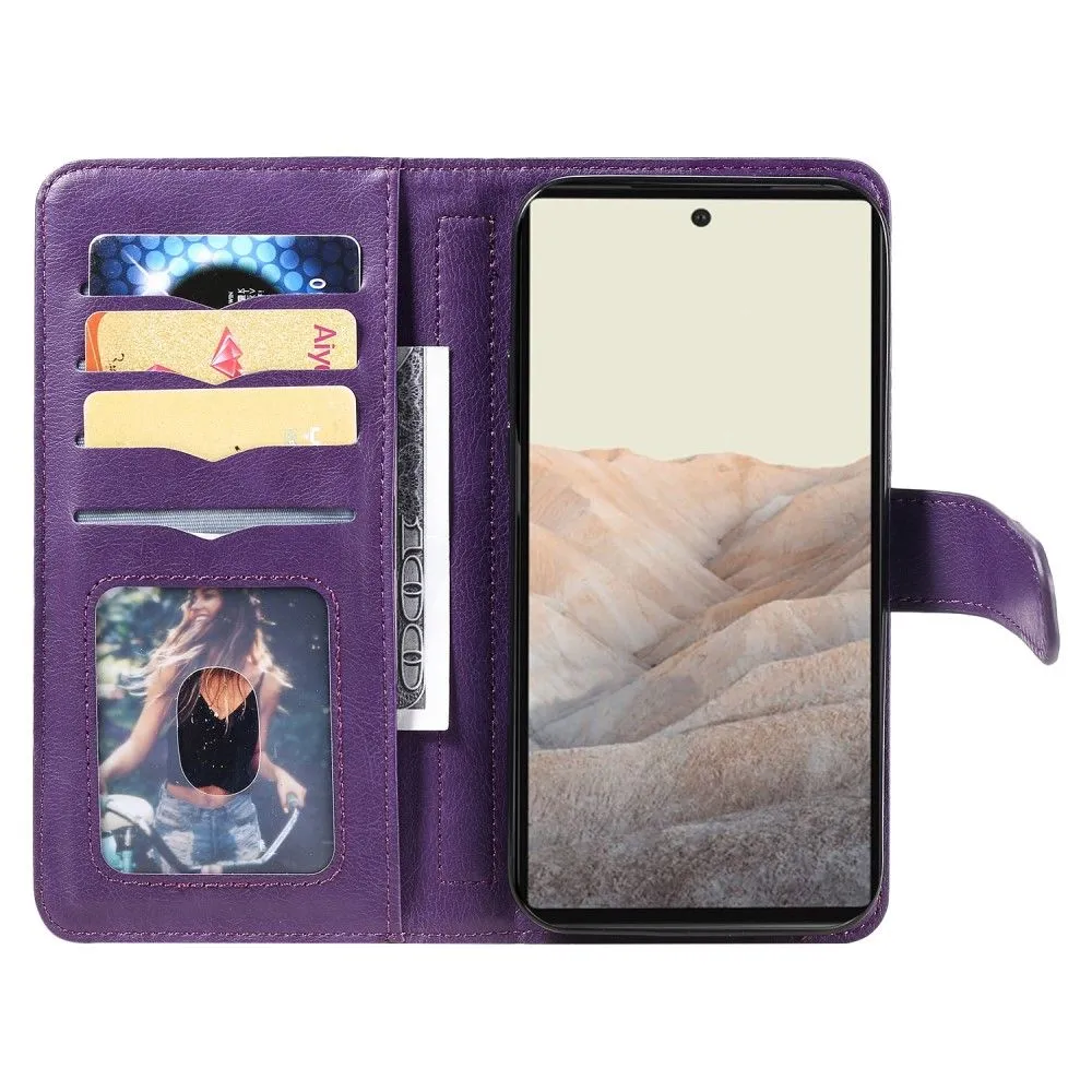 10-slot wallet case for Google Pixel 6 - Purple