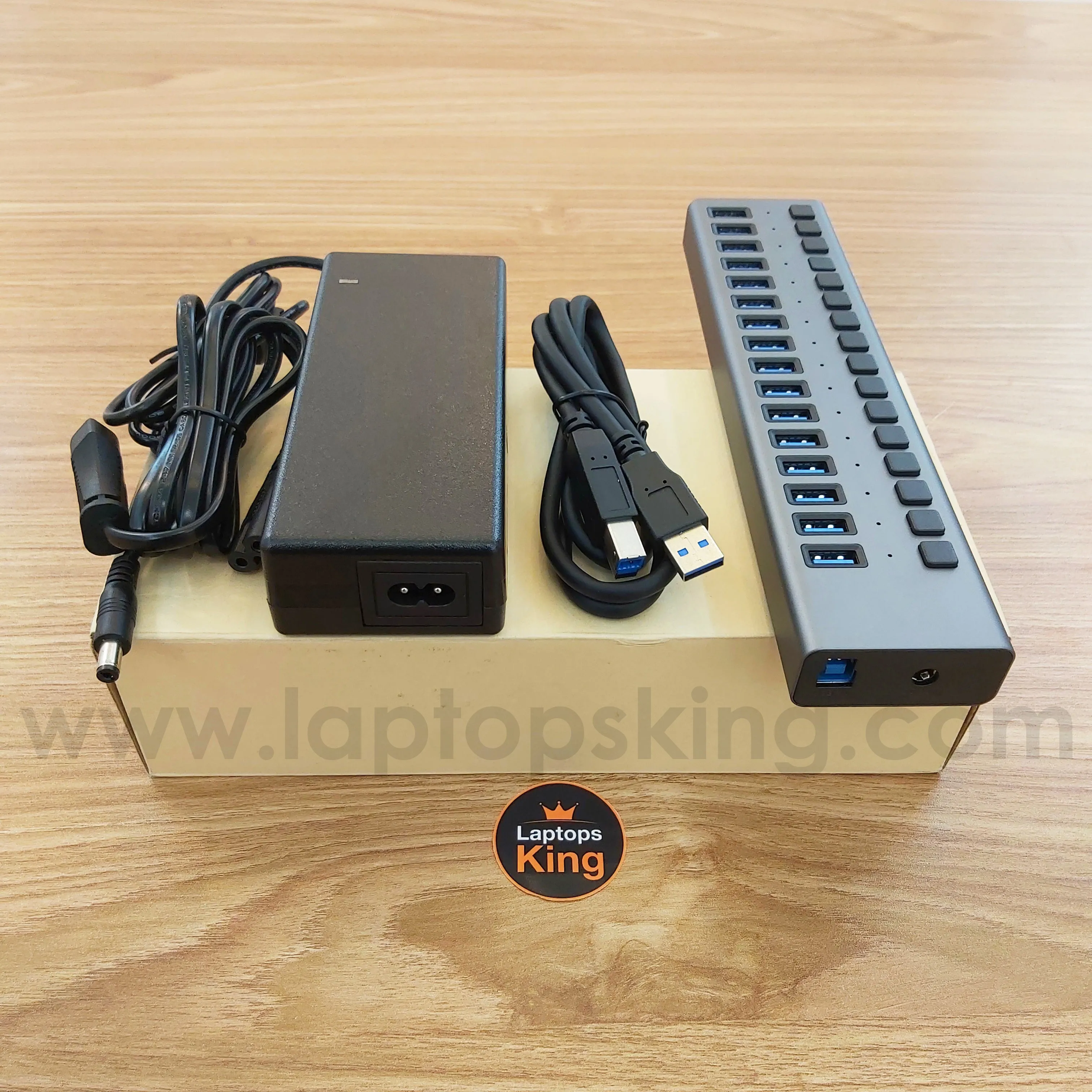 16 Port Usb 3.0 Hub | Data And Power (New)