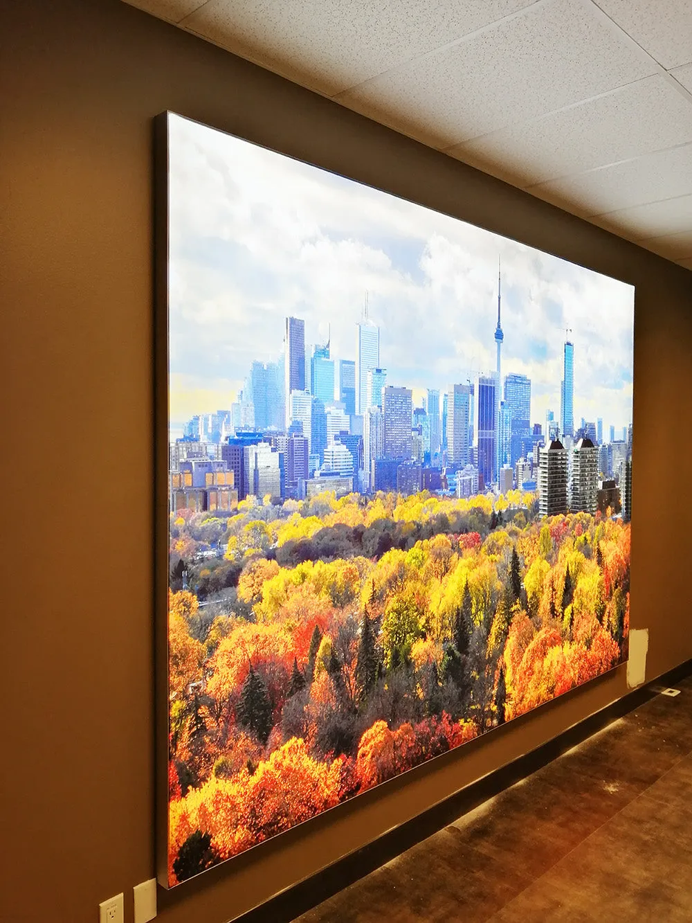 24" x 36" LED Lightbox with SEG Graphics