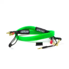 2S Charge Lead Cable, 2ft, Bullet Connectors, Green