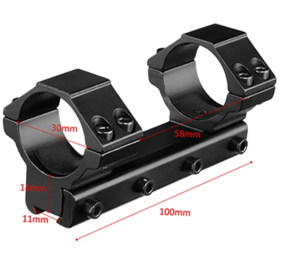 30mm Double Clamp Mount with Height 14mm