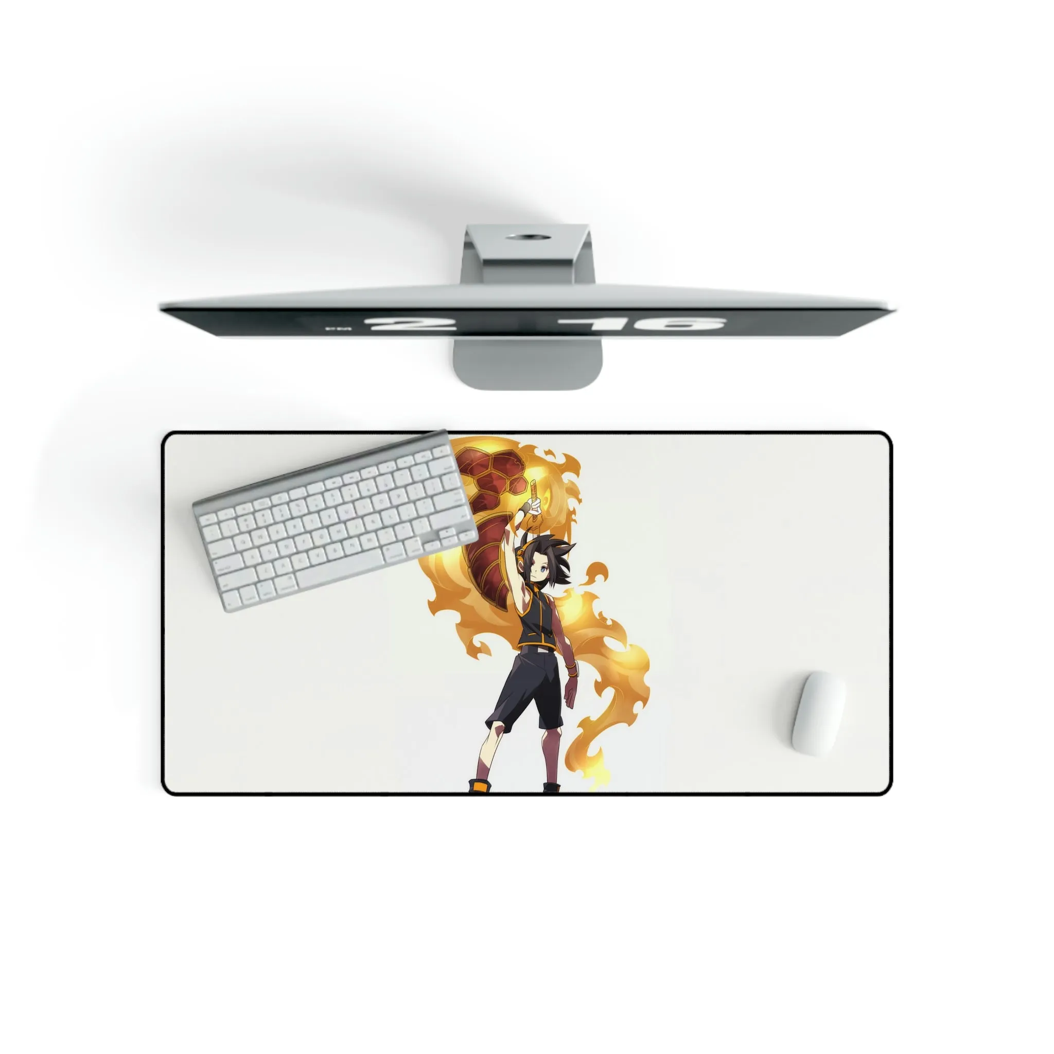 #3.3418, Shaman King, Yoh Asakura, Mouse Pad (Desk Mat)