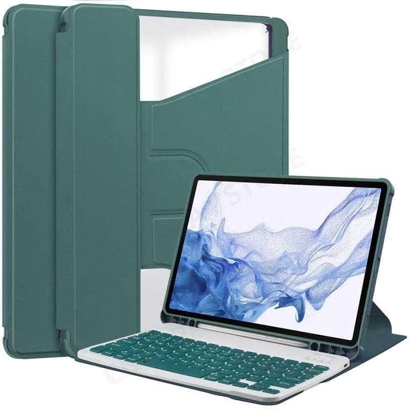 360 Bluetooth Keyboard Galaxy Tab S9 2023 Case