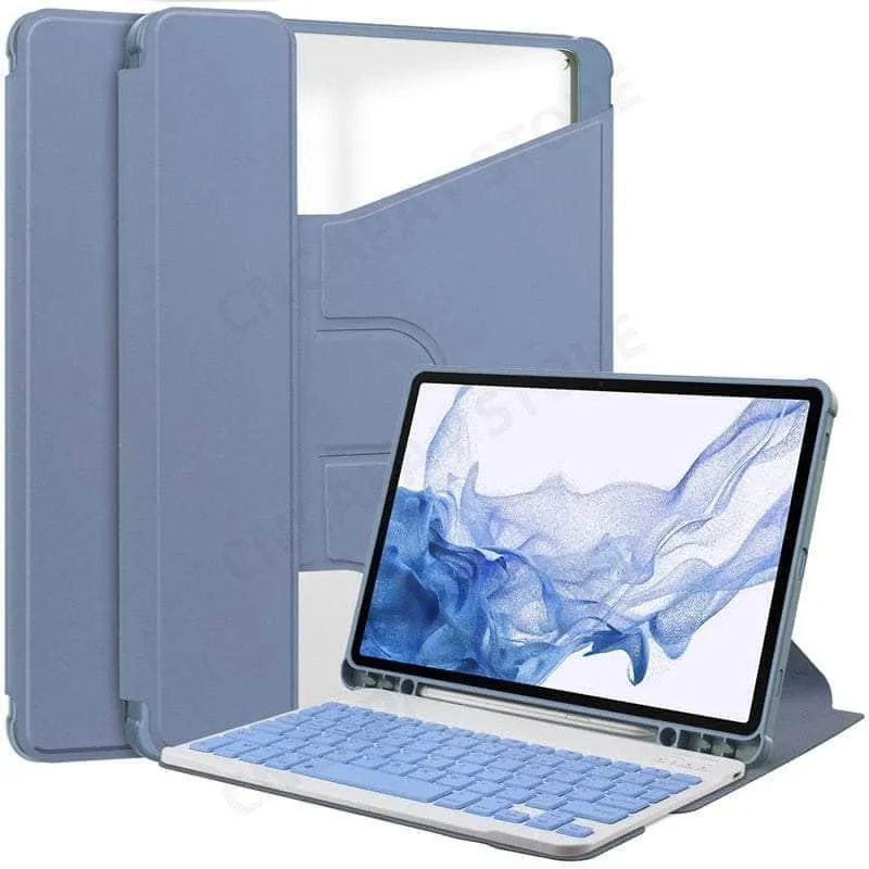 360 Bluetooth Keyboard Galaxy Tab S9 2023 Case