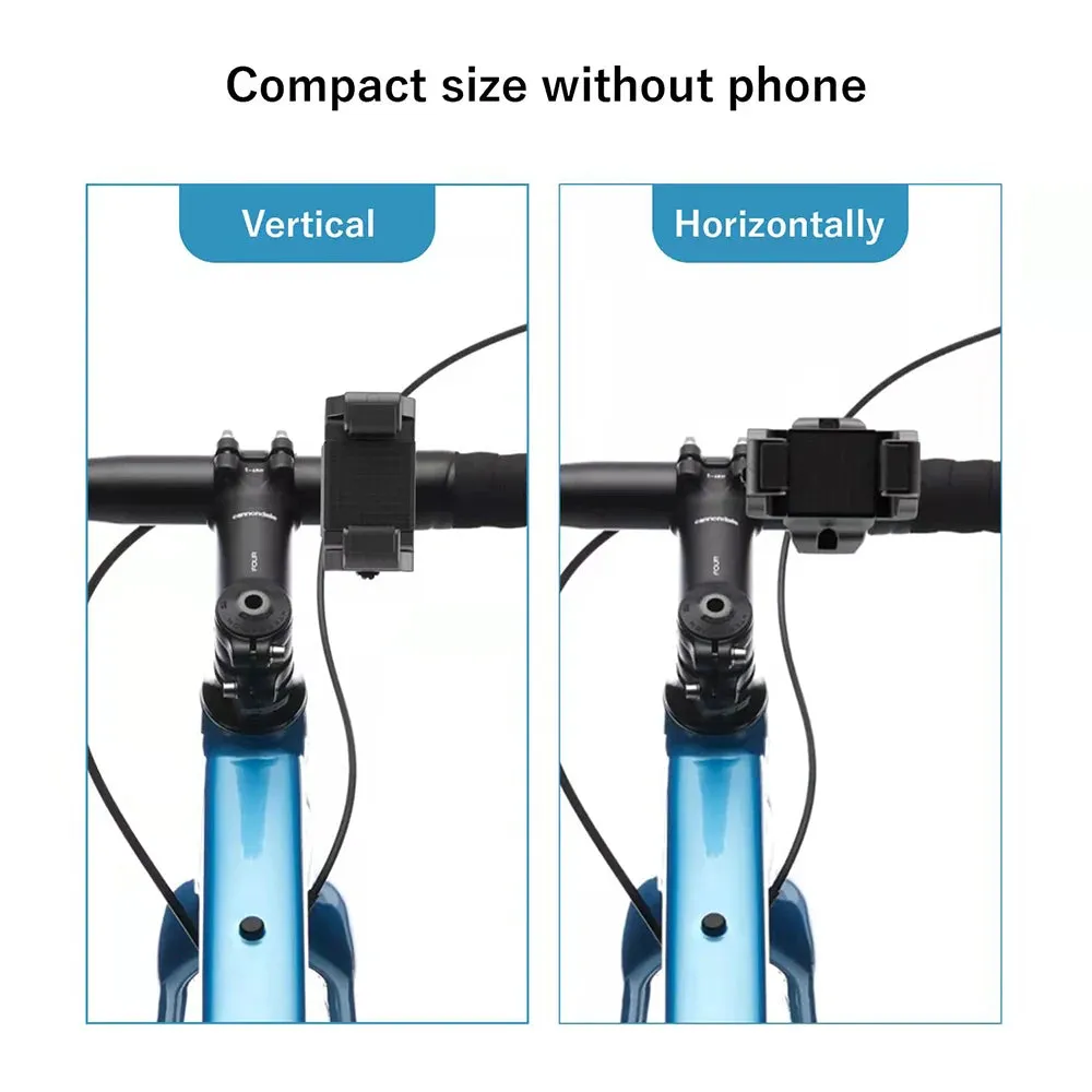 360° Rotatable Bike Phone Holder for MTB - Secure Mobile Mount 31.8mm