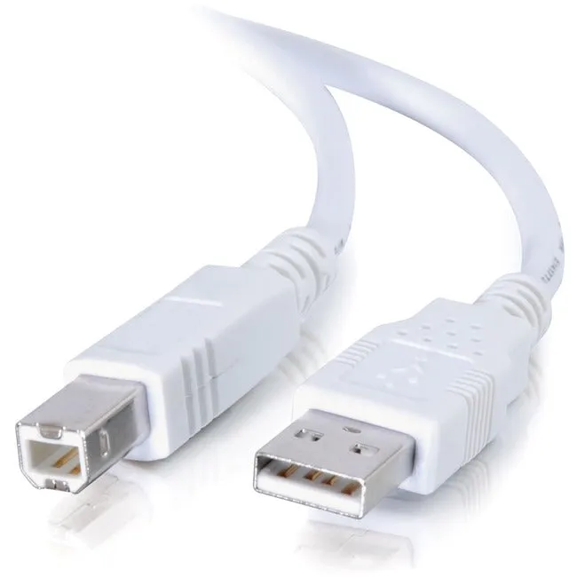 3M Usb A To B Cable White 2.0 (9.8Ft)