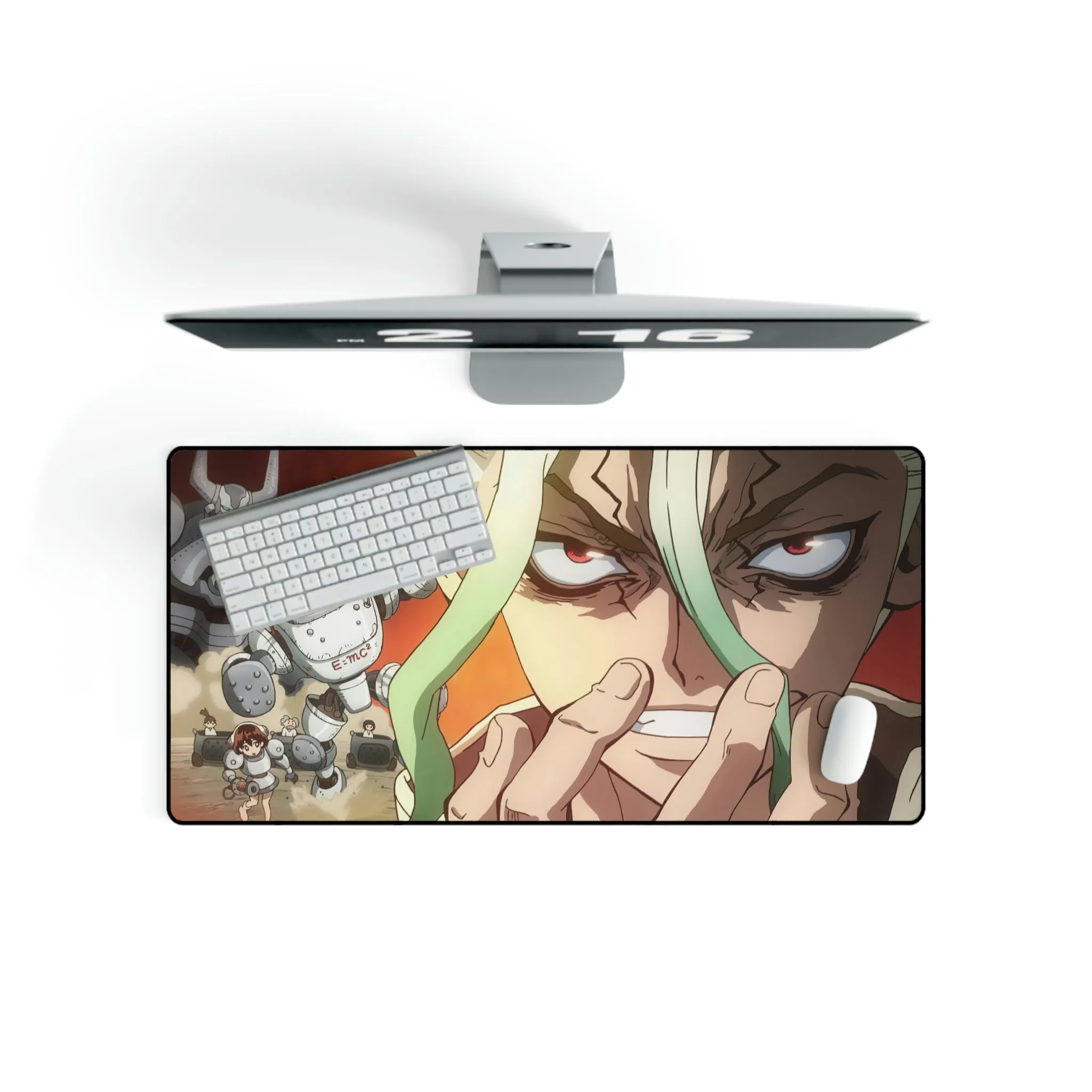 #5.3097, Dr. Stone, Senku Ishigami, Mouse Pad (Desk Mat)