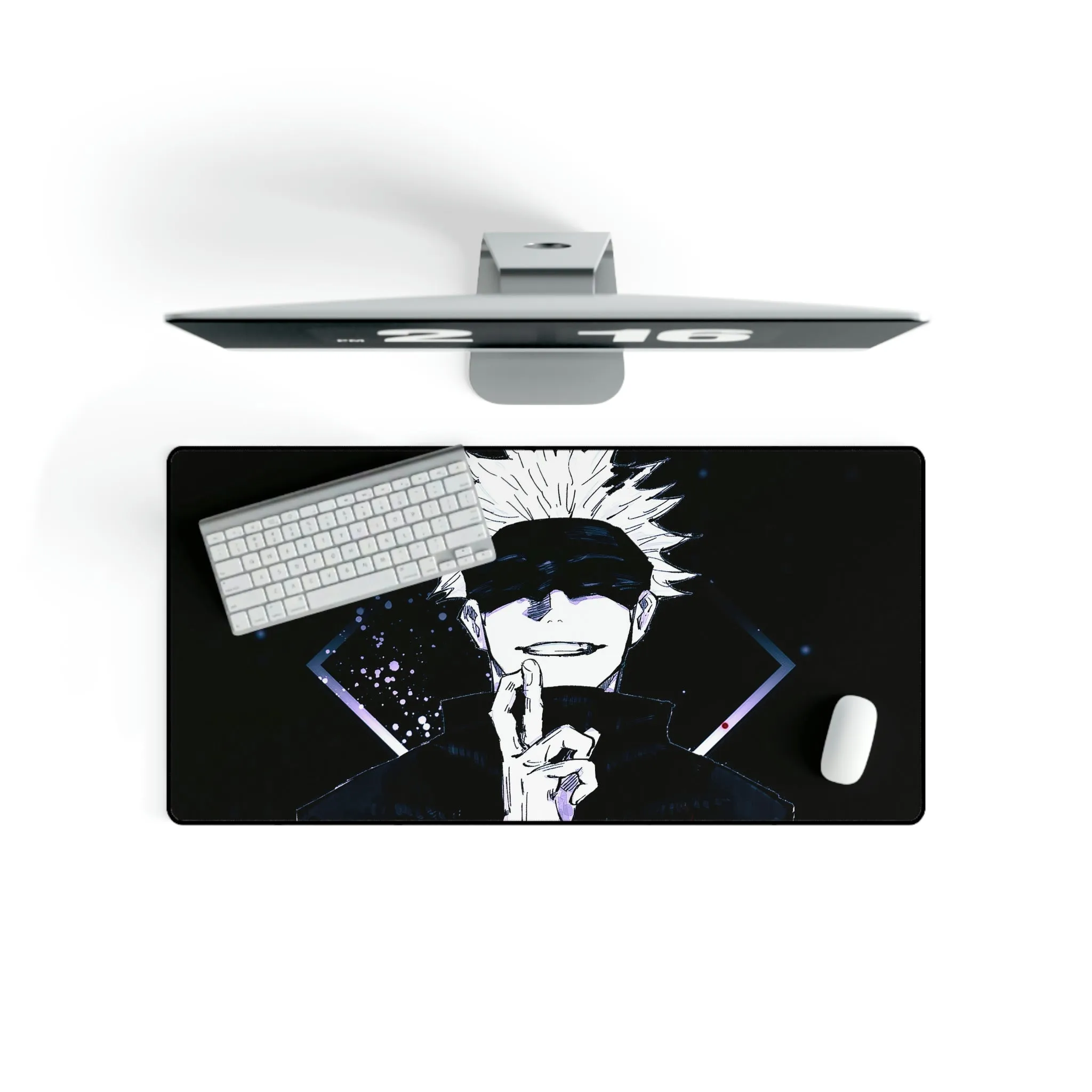 #7.3221, Satoru Gojo, Blindfold, Jujutsu Kaisen, Mouse Pad (Desk Mat)