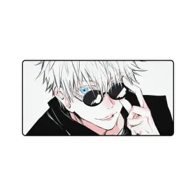 #8.1756, Satoru Gojo, Glasses, Jujutsu Kaisen, Mouse Pad (Desk Mat)