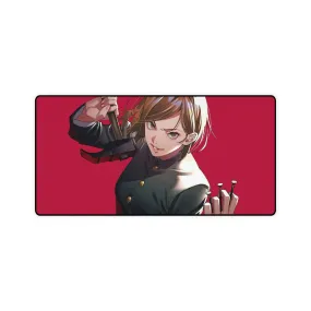 #8.1788, Nobara Kugisaki, Hammer, Nails, Jujutsu Kaisen, Mouse Pad (Desk Mat)