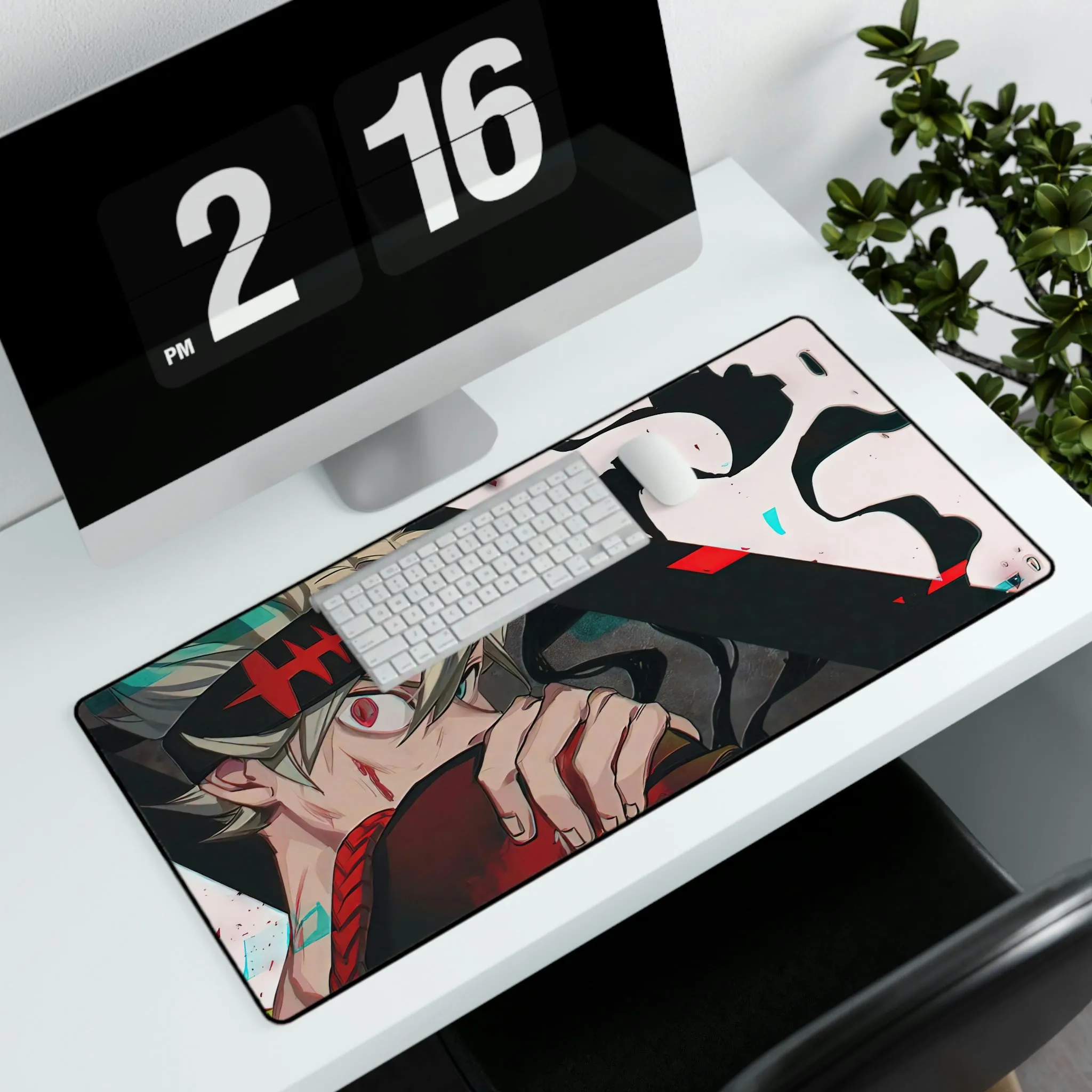 #8.2127, Asta, Sword, Black Clover, Mouse Pad (Desk Mat)