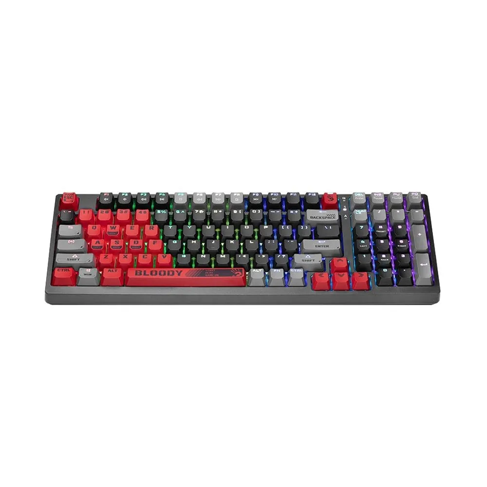 A4 Tech Mechanical Wired Gaming Keyboard Bloody S98 Sports Red