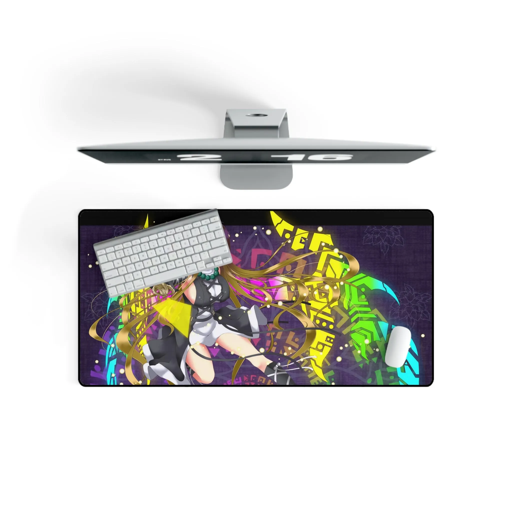 Abstract anime art Mouse Pad (Desk Mat)