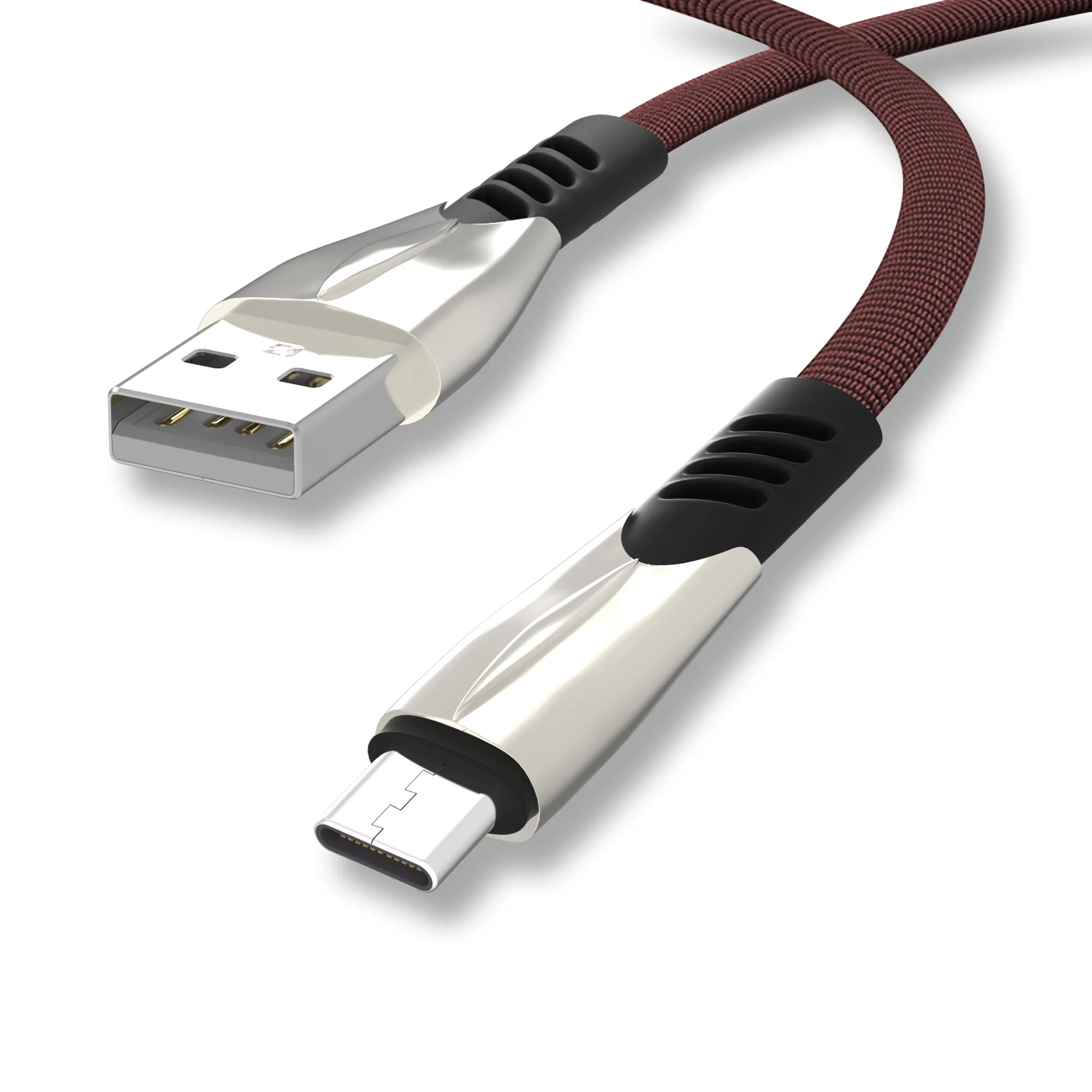 ACB030C Type C Flat Braided Charging & Sync Data Cables