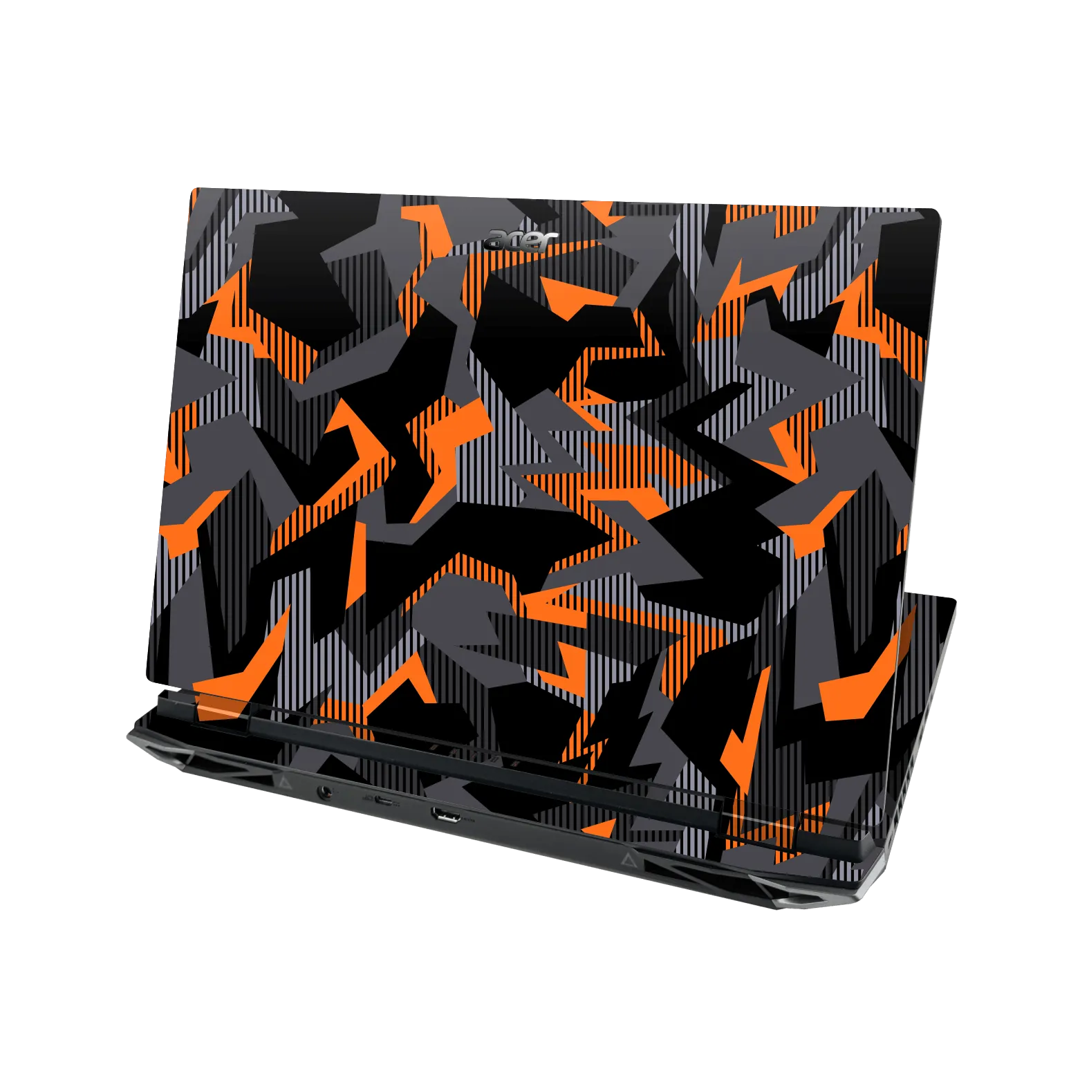 Acer NITRO 5 (17-inch) SIGNATURE Sharp-Edged Orange CAMO Skin