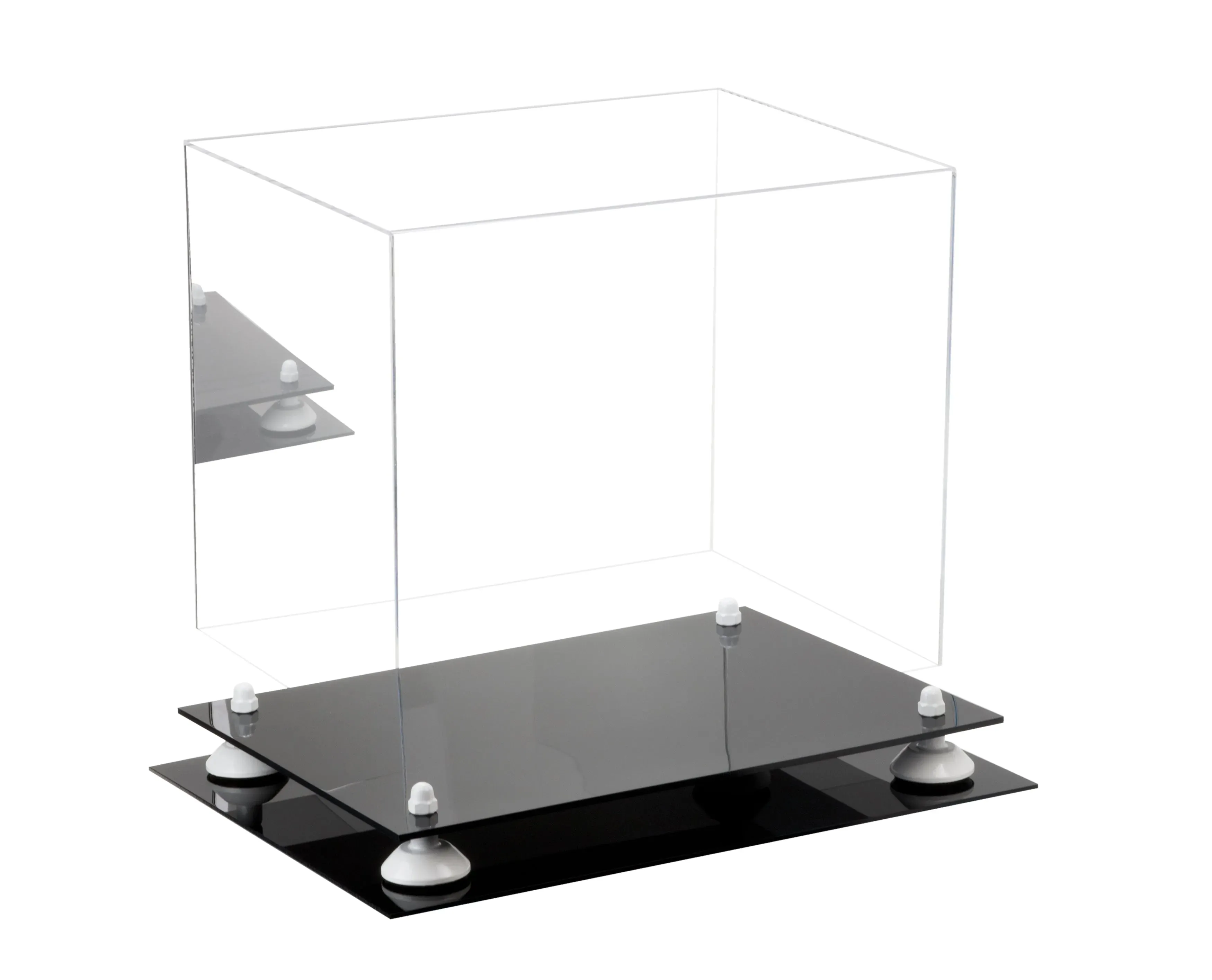 Acrylic Catchers or Goalie Helmet Display Case - Mirror No Wall Mounts (V44/A002)