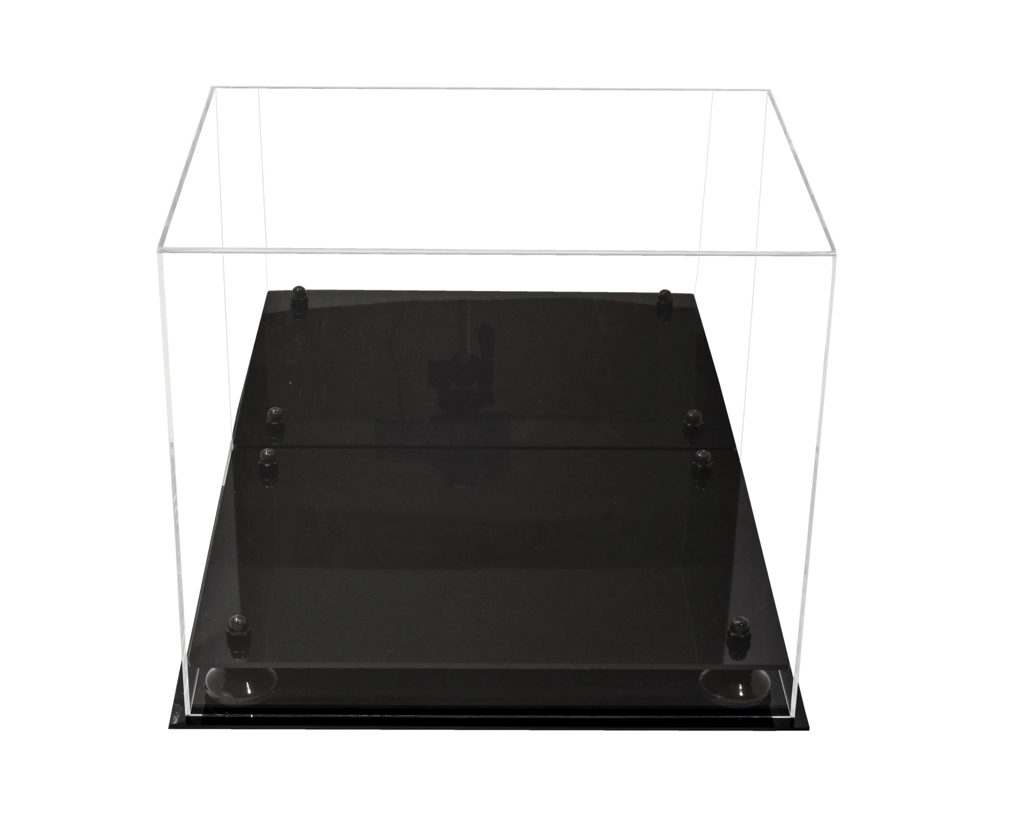 Acrylic Catchers or Goalie Helmet Display Case - Mirror No Wall Mounts (V44/A002)