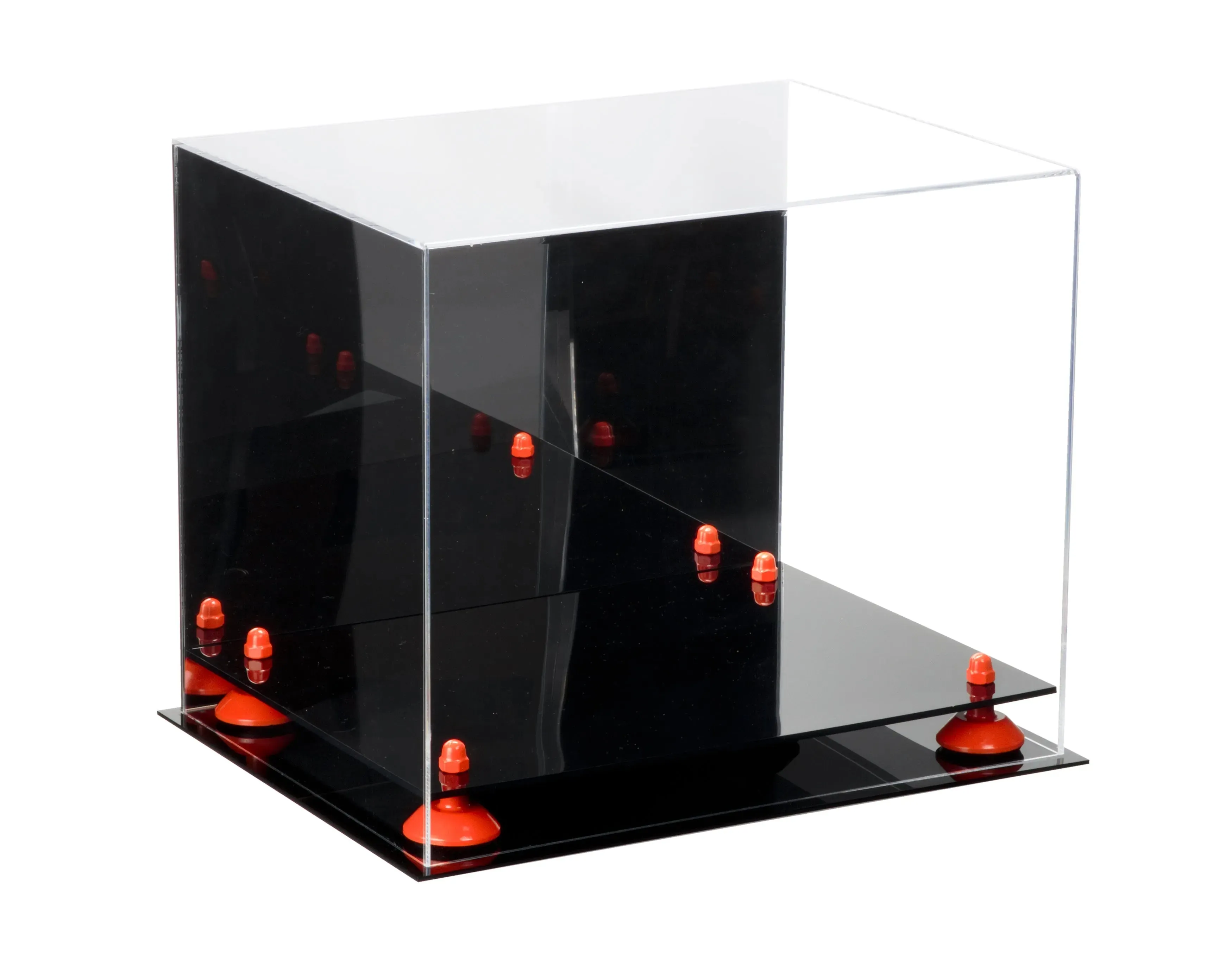 Acrylic Catchers or Goalie Helmet Display Case - Mirror No Wall Mounts (V44/A002)