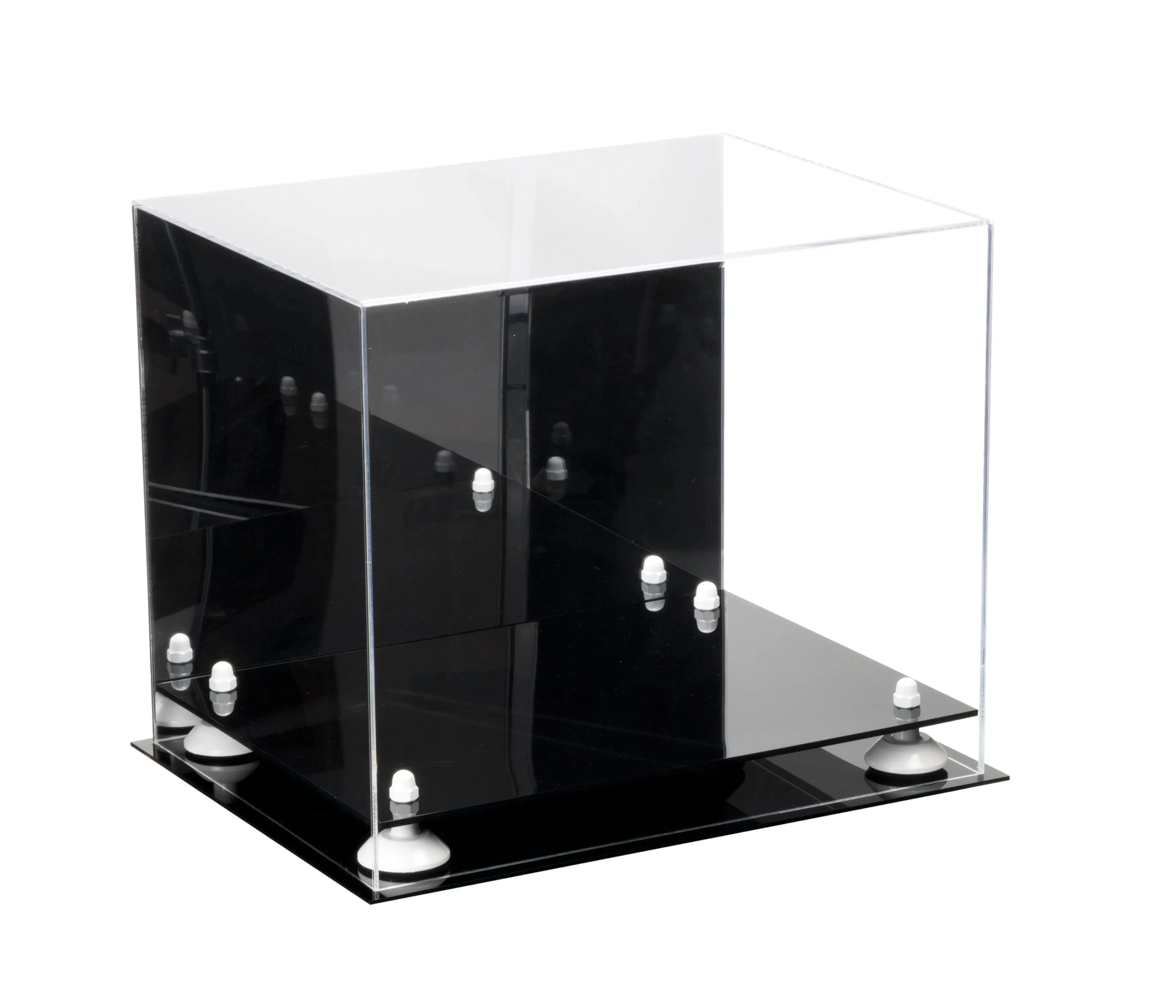 Acrylic Catchers or Goalie Helmet Display Case - Mirror No Wall Mounts (V44/A002)