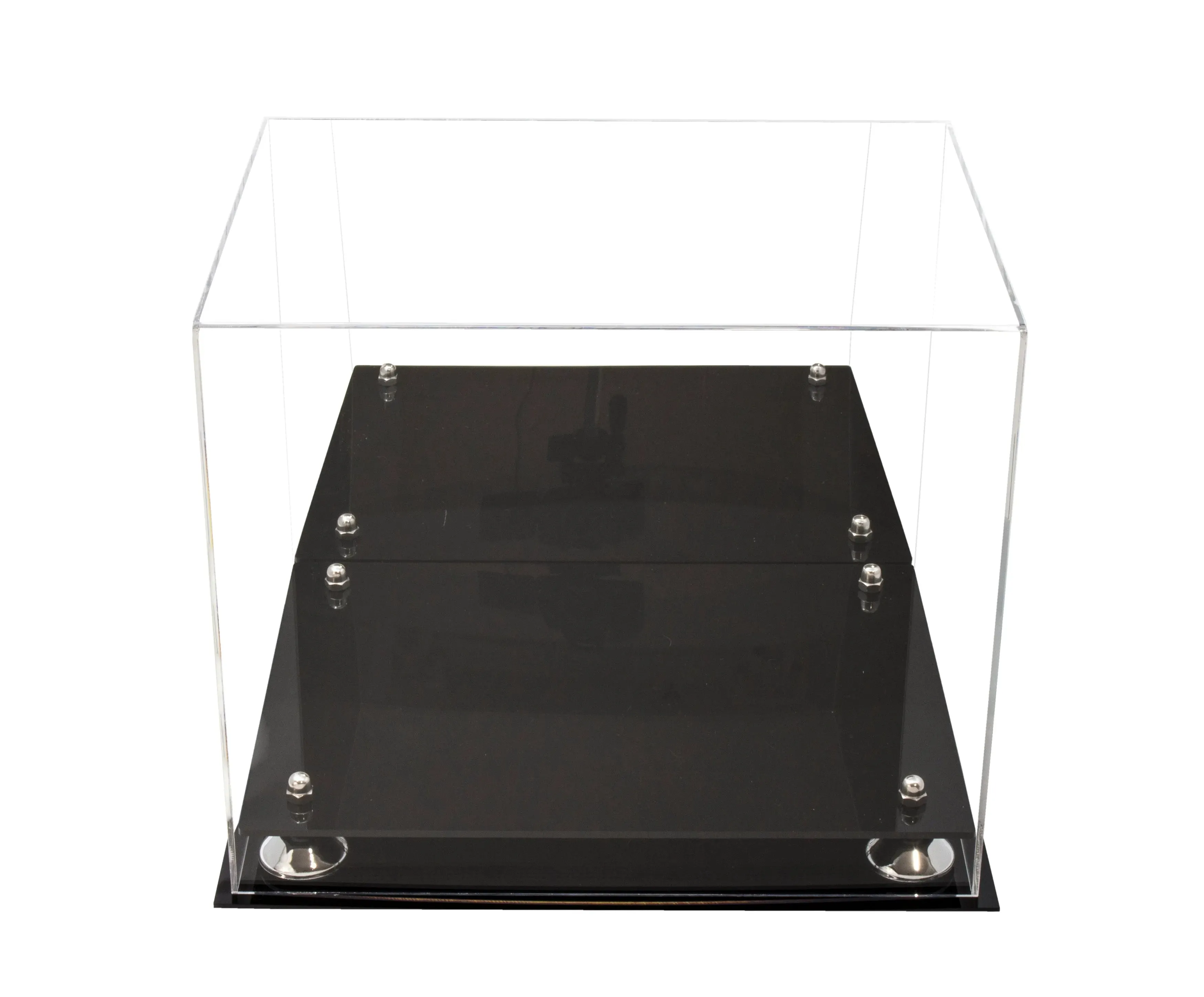 Acrylic Catchers or Goalie Helmet Display Case - Mirror No Wall Mounts (V44/A002)