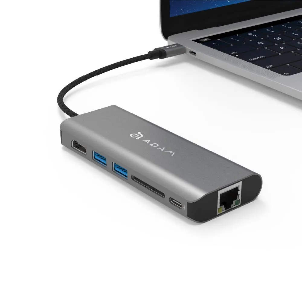 Adam Elements USB-C 3.1 - 6 port Hub - Grey