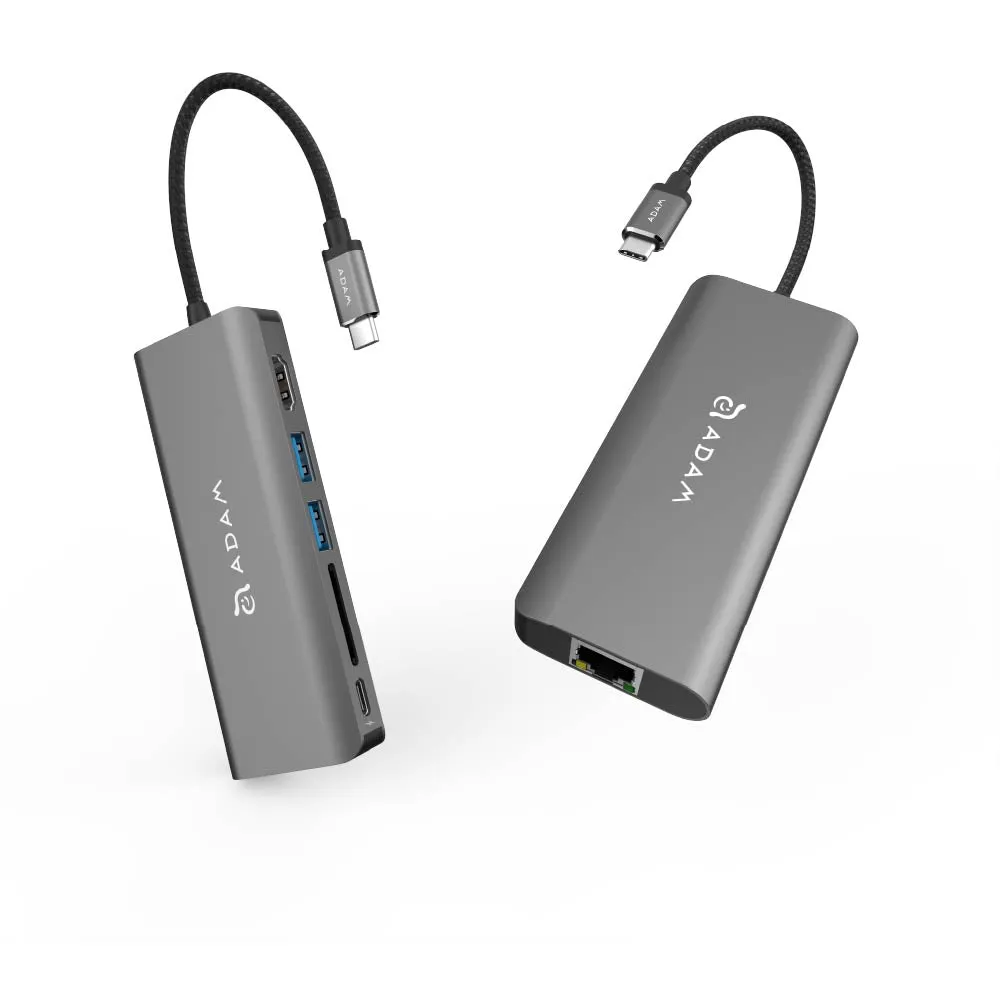 Adam Elements USB-C 3.1 - 6 port Hub - Grey