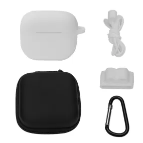 AirPods 3 silicone case with storage bag and accessories - White