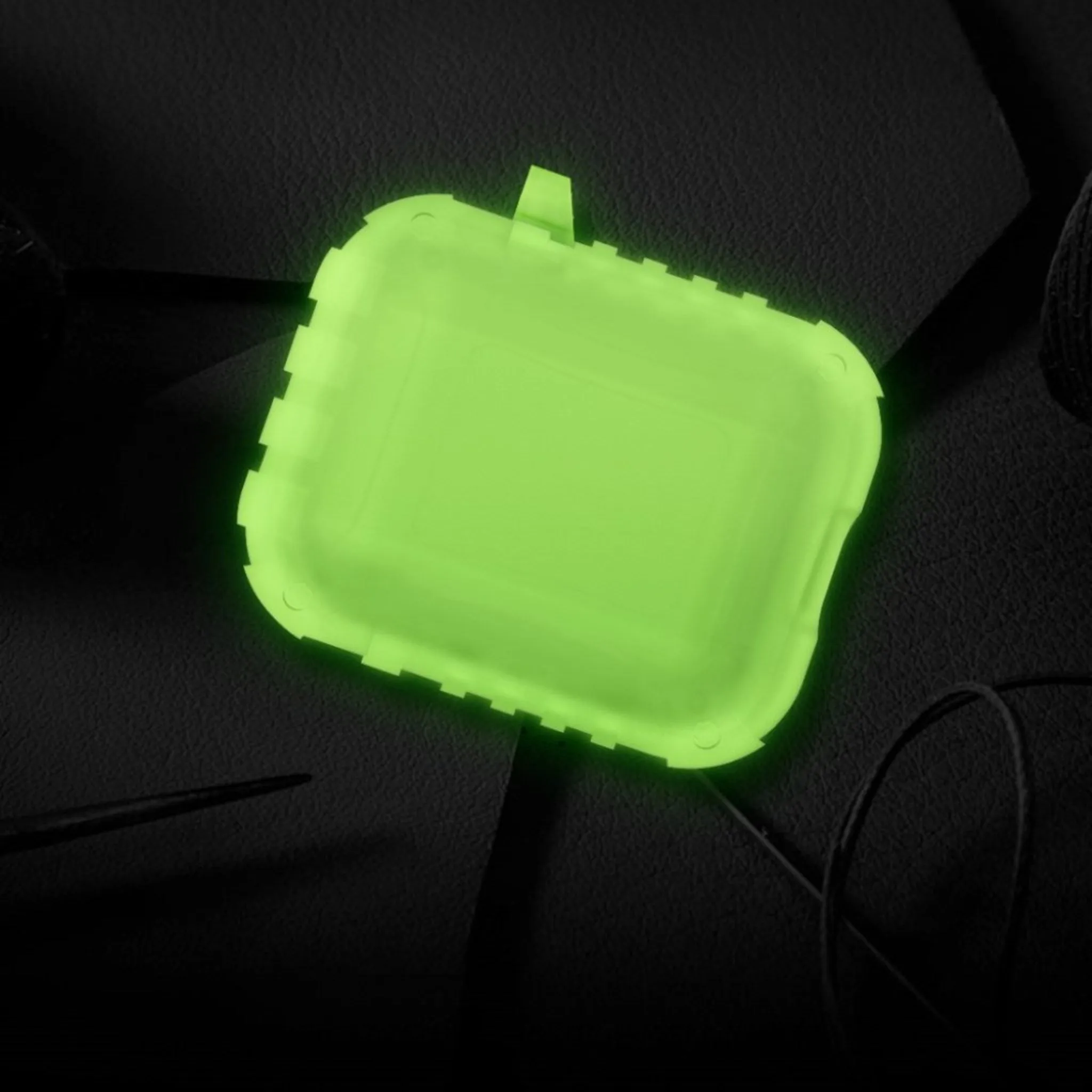 Airpods shock-proof silicone case - Green