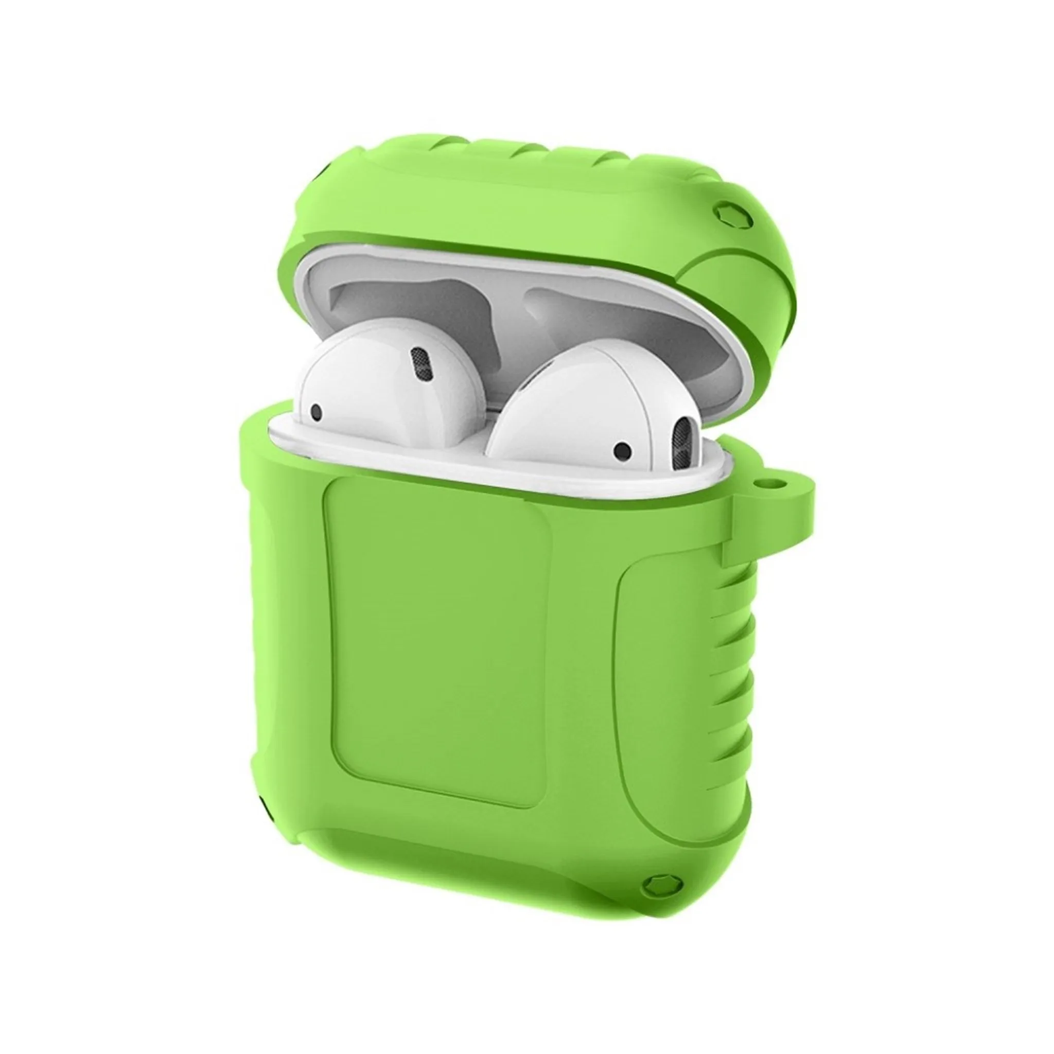 Airpods shock-proof silicone case - Green