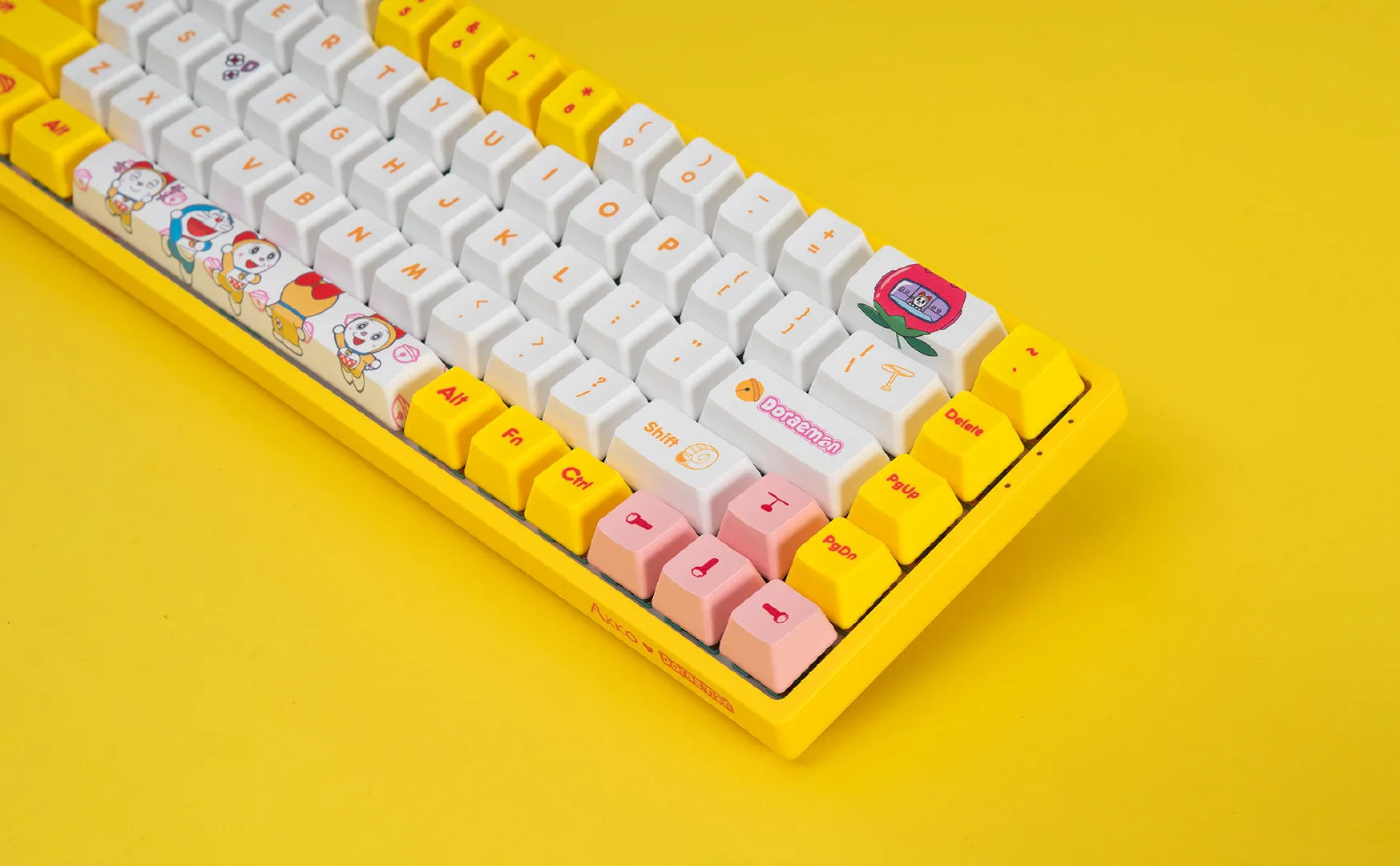 Akko 68K Dorami 3068 Orange Switch Keyboard