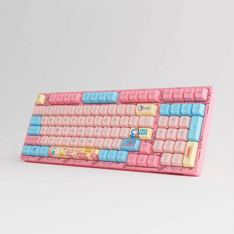 Akko 98K Doraemon Macaron 3098B Jelly Pink Switch Keyboard