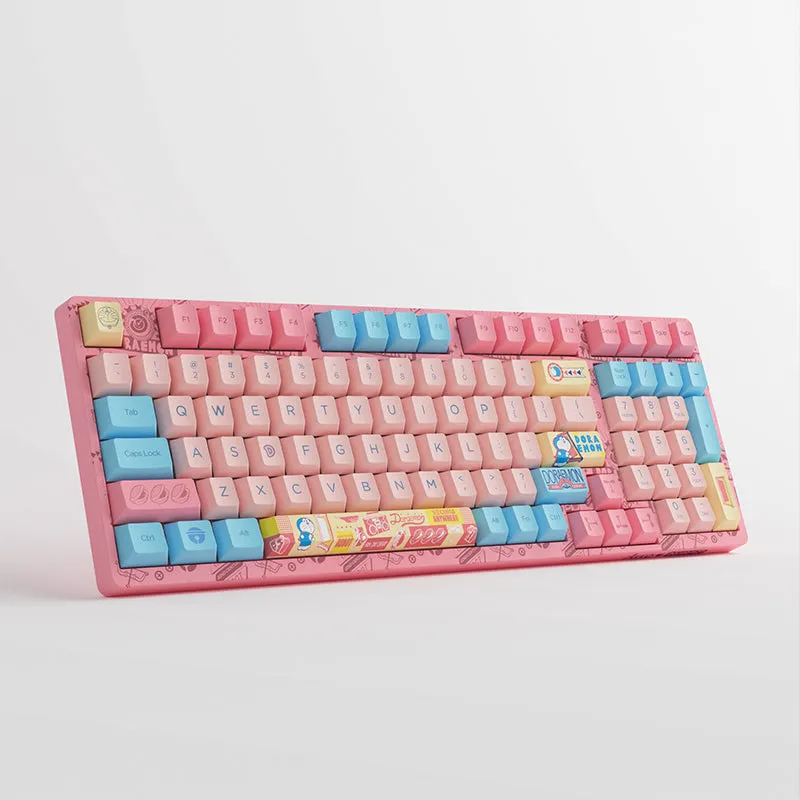 Akko 98K Doraemon Macaron 3098B Jelly Pink Switch Keyboard