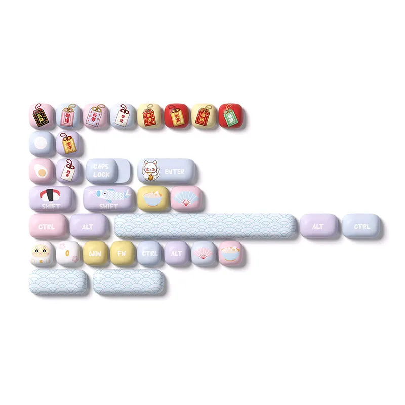 Akko Good Luck Charm MOG Profile Keycaps Set 138 Keys