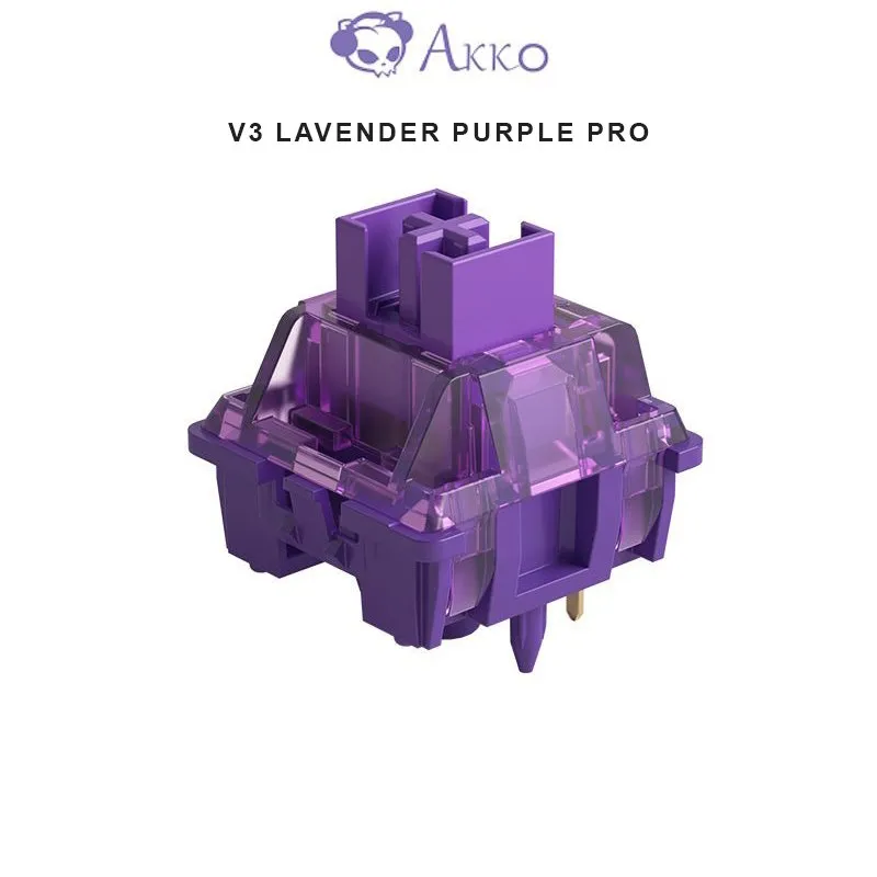 Akko Switches - V3 Lavender Purple Pro Switches (45pcs)