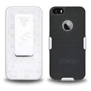 Amzer Shellster - White- Black