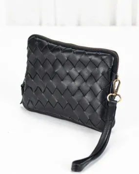 Antheia Large Clutch Wallet | Black