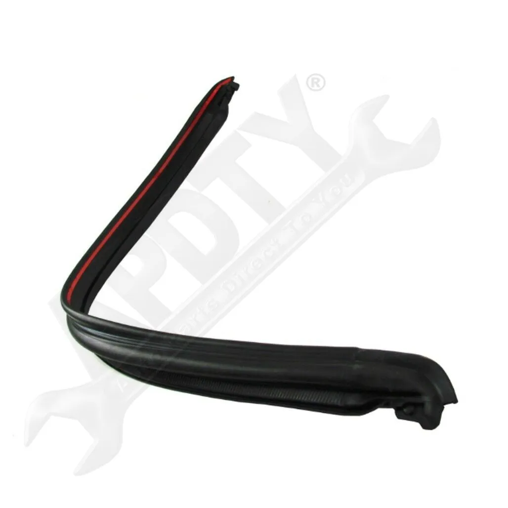 APDTY 111662 Upper Windshield Header Weatherstrip Seal (Hard or Soft Top)