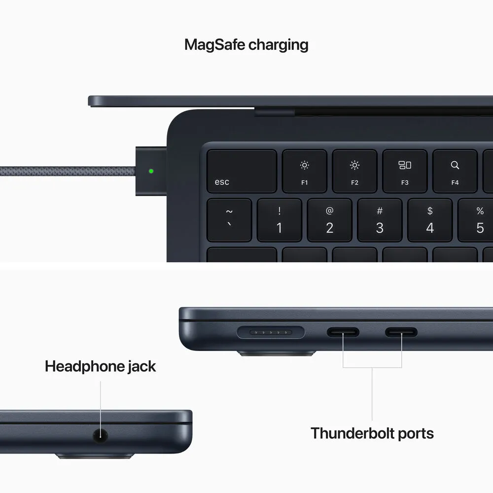 Apple 13.6" MacBook Air (M2, Midnight)