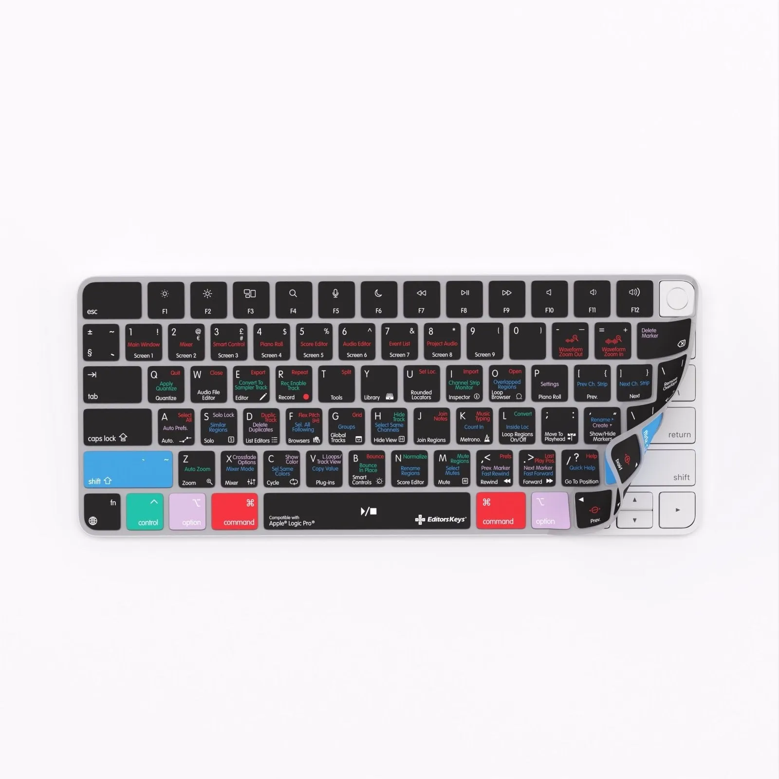 Apple Logic Pro Keyboard Covers for MacBook and iMac