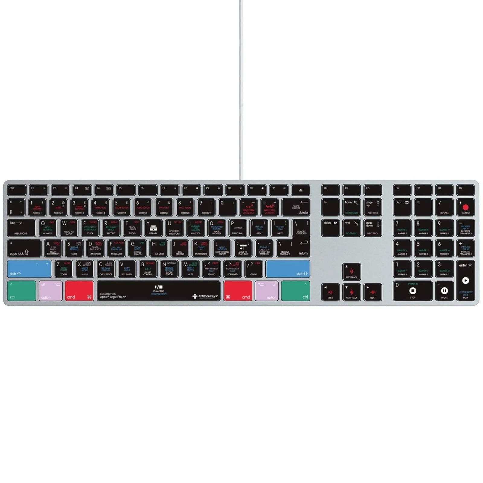 Apple Logic Pro Keyboard Covers for MacBook and iMac