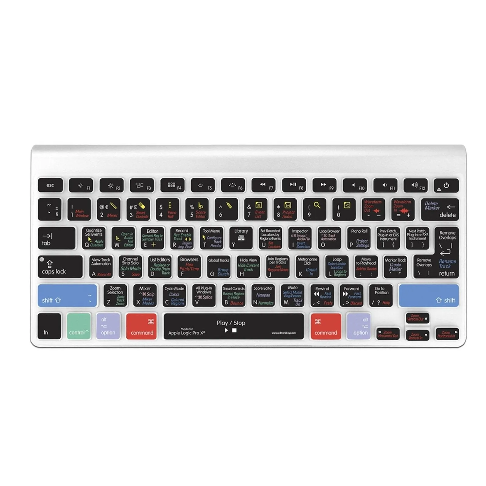 Apple Logic Pro Keyboard Covers for MacBook and iMac