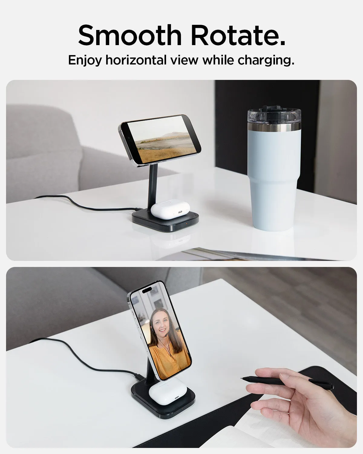 ArcField™ Magnetic Wireless Charger Stand | PF2100 (MagFit)