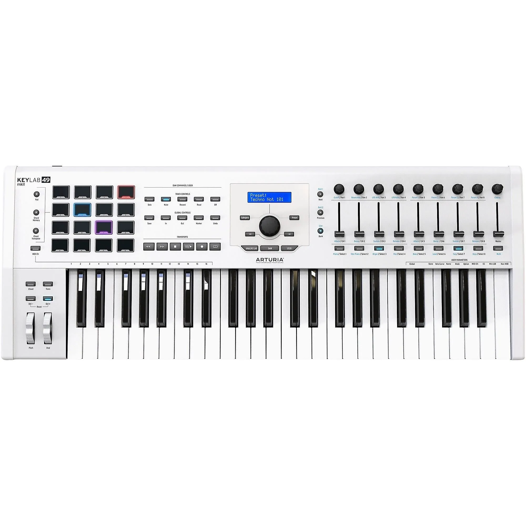 Arturia Keylab MKII 49 Controller - White