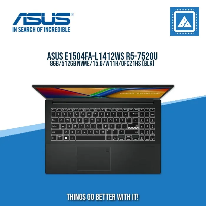 ASUS E1504FA-L1412WS R5-7520U/8GB/512GB NVME | BEST FOR FREELANCER AND STUDENTS LAPTOP