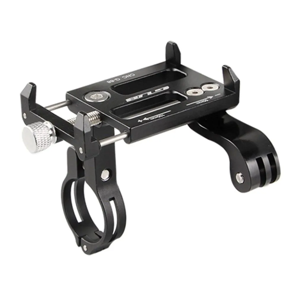 AT758 GUB-88 Universal aluminum bike handlebar mount - Black