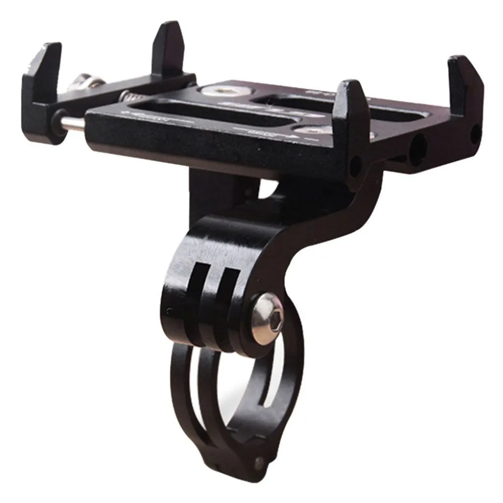 AT758 GUB-88 Universal aluminum bike handlebar mount - Black