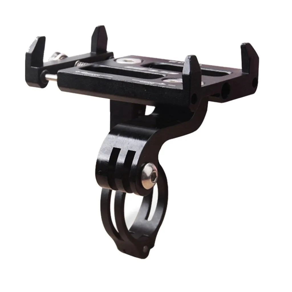 AT758 GUB-88 Universal aluminum bike handlebar mount - Black