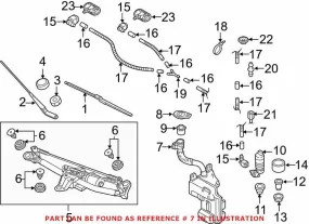 Audi Washer Fluid Reservoir 5Q0955453R – Genuine VW/Audi