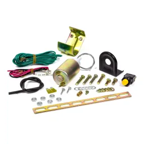 AutoLoc 15 lb Solenoid Power Trunk Popper Kit Brackets/Hardware/Wiring - Universal Trunk Lids